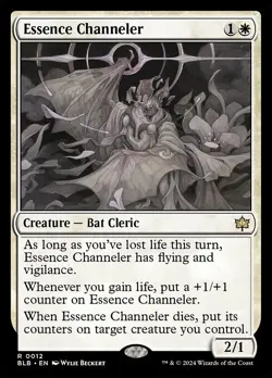 MTG RARE REGULAR BLOOMBURROW (BLB) - ESSENCE CHANNELER 0012 - Image 1