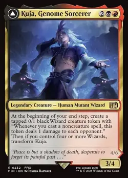 MTG RARE REGULAR - KUJA, GENOME SORCERER 0232 (FIN) FINAL FANTASY - Image 1