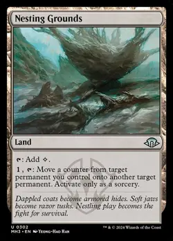 MTG UC FOIL NESTING GROUNDS 0302 - Modern Horizons 3 (MH3) NM - Image 1