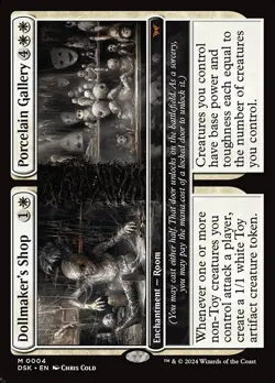 MTG MYTHIC REGULAR - DOLLMAKER'S SHOP PORCELAIN GALLERY 0004 (DSK) DUSKMOURN - Image 1