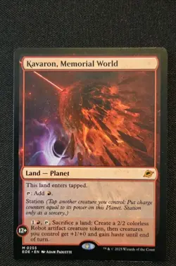 MTG - Kavaron, Memorial World - Edge of Eternities - NM Mythic #255 Non Foil - Image 1