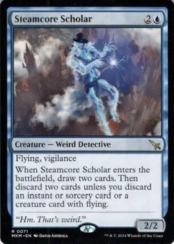 MTG 4x Steamcore Scholar (71) | NM | Murders at Karlov Manor (MKM) - Image 2