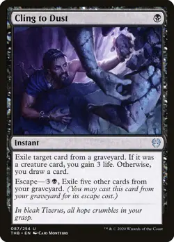 Cling to Dust (THB 87) Near Mint Foil - MTG single - Image 1