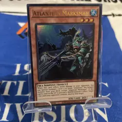 RA04-EN009 ATLANTEAN MARKSMAN ULTRA RARE 1ST EDITION YuGiOh CARD - Image 1