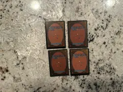 Mtg Miscut Cards x4 Magic the Gathering Miscut Card OffCenter Out Of Print - Image 4