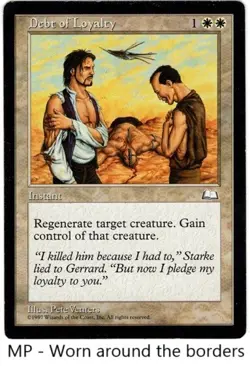 1x - Debt of Loyalty - Weatherlight - MP (played) MTG - Image 1