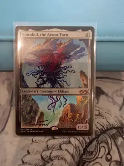 MTG | Emrakul, the Aeons Torn | Signed Mark Tedin Altered Art | UMA - Image 1