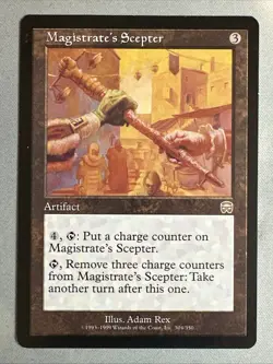 MTG / Magistrate's Scepter / MMQ / #304 / Regular / Rare / LP - Image 1