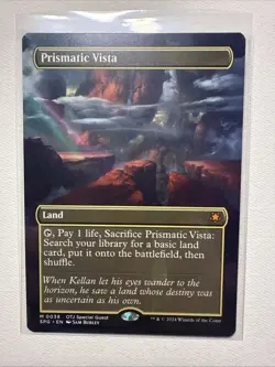 Prismatic Vista Borderless Card Special Guests - Lightly Played - Image 1