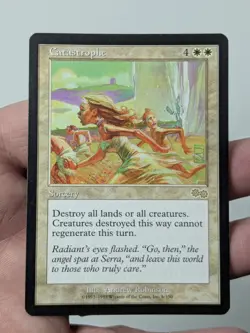 Catastrophe #6/350 - Urza's Saga - MTG Magic: The Gathering - Light Play - Image 3