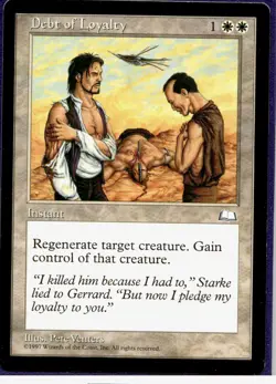 Debt of Loyalty, Weatherlight # MTG - Image 1