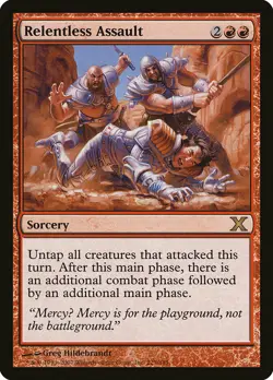 Relentless Assault - 10th Edition - Magic the Gathering MTG - Image 1