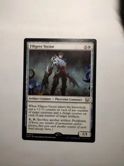 Filigree Vector #15 March of the Machine, Magic: The Gathering Card - Image 1