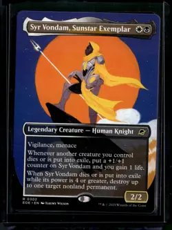 Syr Vondam, Sunstar Exemplar - 302 - EOE - NM - MTG Magic the Gathering - Image 1
