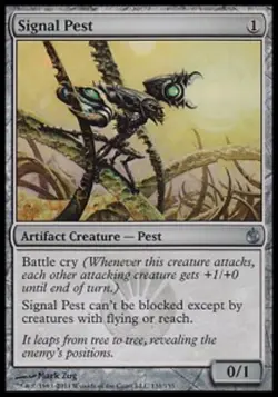 *MRM* ENGLISH Parasite Signaleur - Signal Pest [PLAYED] MTG Besieged - Image 1