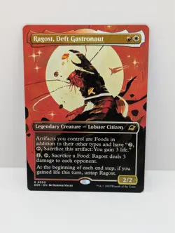 Edge Of Eternity - Ragost, deft Gastronaut - White/Red - Borderless - Eoe 300 - - Image 1