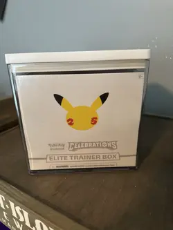 Pokemon TCG: 25th Anniversary Celebrations Elite Trainer Box (2021) 820650809439 - Image 1