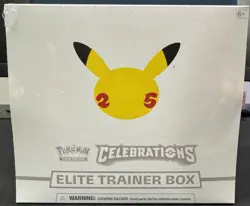 Pokemon TCG: 25th Anniversary Celebrations Elite Trainer Box (2021) 820650809439 - Image 1