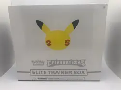 Pokemon TCG: 25th Anniversary Celebrations Elite Trainer Box (2021) 820650809439 - Image 1
