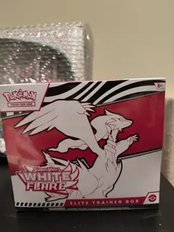 Pokemon TCG Scarlet & Violet ‘White Flare’ Elite Trainer Box SEALED ✅ FREE SHIP✅ - Image 1