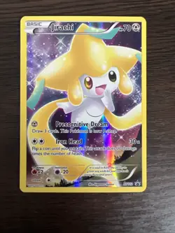 Pokemon Jirachi XY112 Full Art Rare Special PROMO Card xyGenerazioni Generations - Image 1