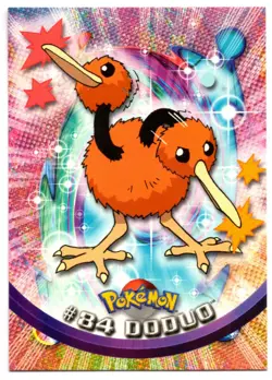 DODUO #84 CROMO / CARD POKEMON TRADING CARDS 1999-2000 TOPPS - Image 1