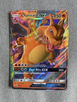 Charizard GX SM211 Holo Black Star Promo Sun Moon Pokemon - M/NM - Image 1