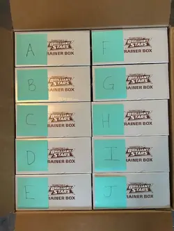 2022 Pokemon Sword & Shield Elite Trainer Box 💎 BRILLIANT STARS 💎 SEALED ETB - Image 2