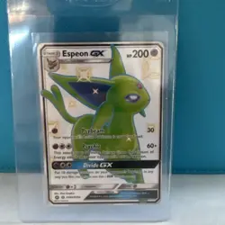 Espeon GX SV60/SV94 Full Art Shiny Hidden Fates Pokemon - Image 1