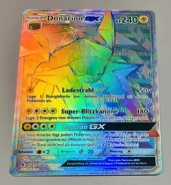 Donarion GX # 152/145 Secret Rare Holo Stunde der Wachter 2017 Pokemon DE Mint - Image 1