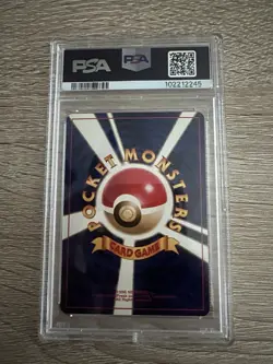 Pokemon Cards Dark Dragonite Japanese Holo PSA 8 Slab With Bonus Gift - Image 2