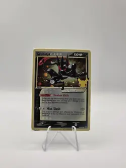 Pokemon Greninja TCG SWSH144 Celebrations Black Star Promo Holo Card Sealed - Image 1
