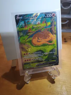 Charizard V SWSH260 Holo Sleeping Charizard Promo Card NM Near Mint - Image 1