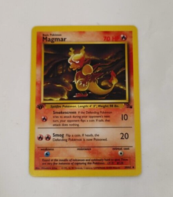 Lot Of 3 Near Mint 1st Edition Magmar 39/62 - Fossil Set - WOTC - Pokemon Cards - Image 1