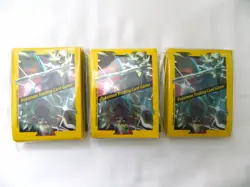 Lot of 3 Pokemon Crown Zenith Shiny Zamazenta/Zacian Card Sleeves 65ct Each - Image 1