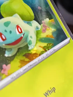 Bulbasaur SVP 046 HD Galaxy Swirl Cosmos Pokemon 151 Black Star Promo Card ENG - Image 4
