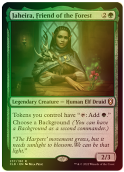 ​Jaheira, Friend of the Forest - NM MTG CLB - Battle for Baldur's Gate 237/361 R - Image 1