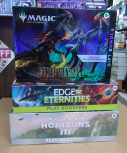 MTG EDGE OF ETERNITES PLAY + FINAL FANTASY GIFT BUNDLE + MODERN HORIZONS 3 PLAY - Image 1