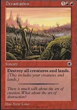 Devastation - Portal # MTG Magic The Gathering - Image 1