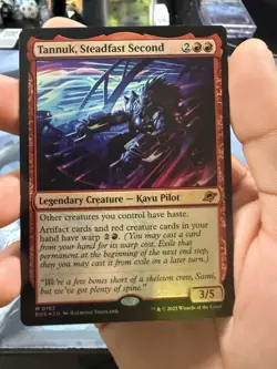 Tannuk, Steadfast Second Edge of Eternities - Near Mint Foil - Image 3