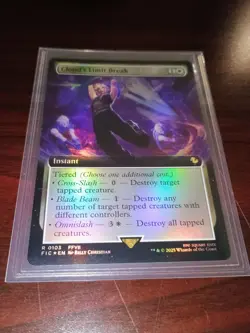 FOIL Cloud's Limit Break (Extended Art Foil ) Commander Final Fantasy 103 MTG - Image 1