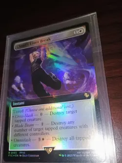 FOIL Cloud's Limit Break (Extended Art Foil ) Commander Final Fantasy 103 MTG - Image 3