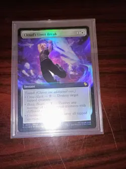 FOIL Cloud's Limit Break (Extended Art Foil ) Commander Final Fantasy 103 MTG - Image 4