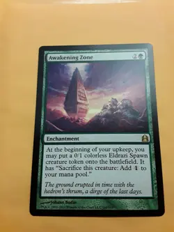 Awakening Zone (Commander / Planechase / Rise Of The Eldrazi) NM - Image 1
