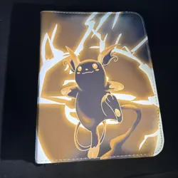 Pokemon Card Card Binder - Raichu - 2x2 Holds 400 Cards - Image 1