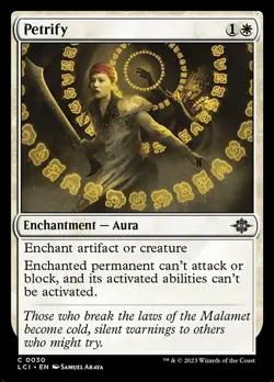 MTG Common Regular (LCI) - PETRIFY 0030 - Image 1