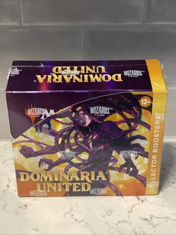 Magic: The Gathering TCG - Dominaria United Collector Booster Box (Sealed) New 195166128245 - Image 1