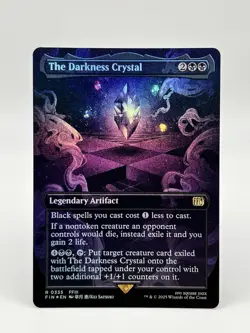 MTG ~ The Darkness Crystal (Borderless) - 0335 R - FOIL Near Mint Final Fantasy - Image 1