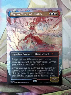 MTG - Veyran, Voice of Duality - Borderless Foil - Secret Lair - Magic - Image 1