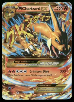 M Charizard EX 107/106 Flashfire Secret Rare Mega XY Holo English POKEMON - Image 1